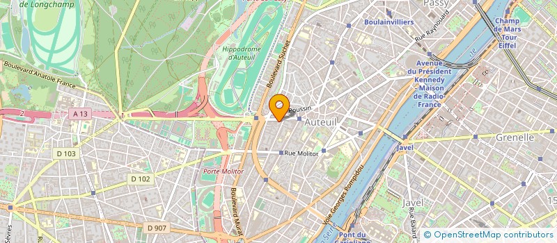 localisation de l'entreprise SOCIETE DE CONSTRUCTION DES ETABLISSEMENTS MARBOUTIN à PARIS