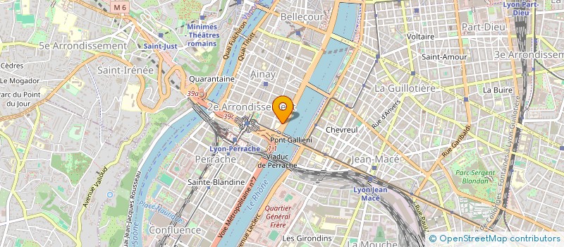 localisation de l'entreprise SOCIETE DE CONSTRUCTION ET D'EXPLOITATION DU PARKING RECAMIER à LYON