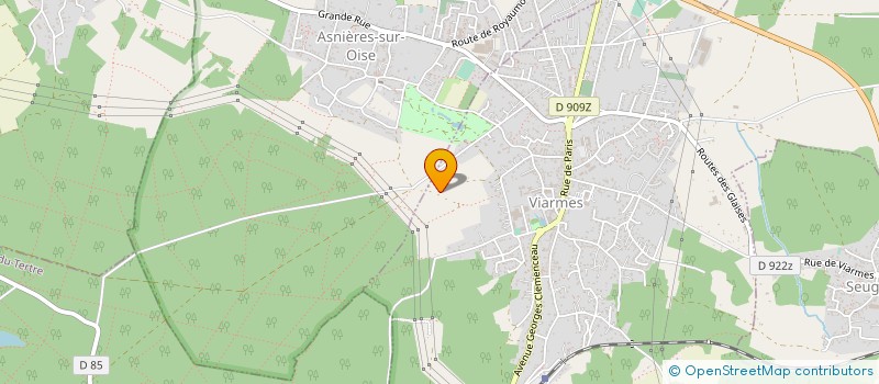 localisation de l'entreprise SOCIETE DE CONSTRUCTION ET DE MACONNERIE BLANDIN  VIARMES