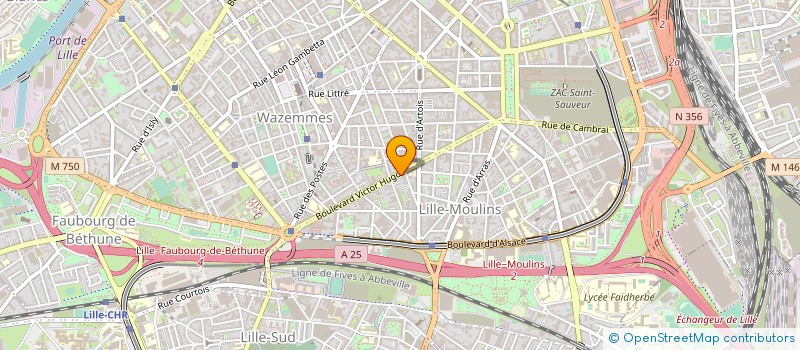 localisation de l'entreprise SOCIETE DE CONSTRUCTION ET DE RENOVATION DU BATIMENT à LILLE