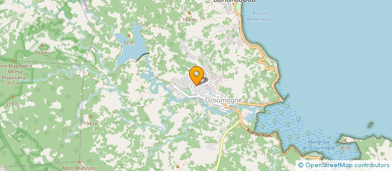 localisation de l'entreprise SOCIETE DE CONSTRUCTION ET TRAVAUX PUBLICS SARL à BANDRABOUA