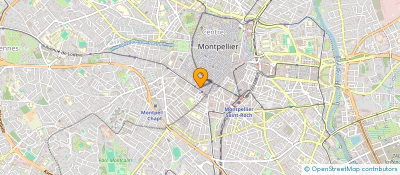 localisation de l'entreprise SOCIETE DE CONSTRUCTION MOC à MONTPELLIER