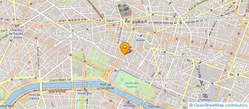 localisation de l'entreprise SOCIETE DE CONSTRUCTION PLUTON  PARIS