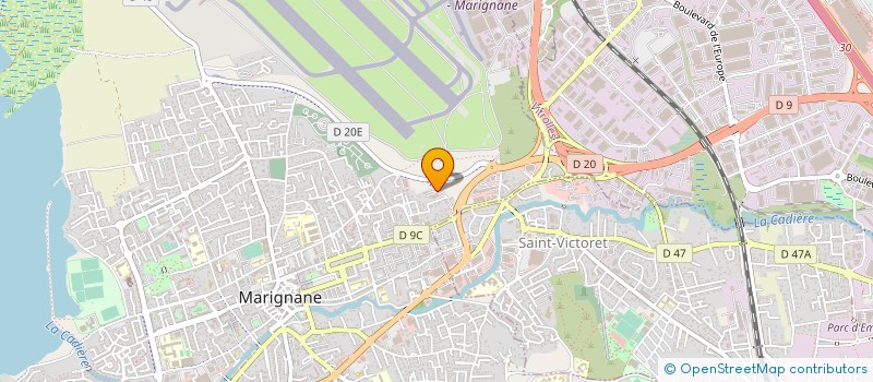 localisation de l'entreprise SOCIETE DE CONSTRUCTIONS IMMOBILIERES MARIGNANAISES  MARIGNANE