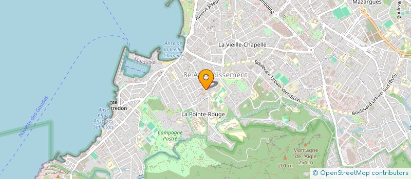 localisation de l'entreprise SOCIETE DE CONSTRUCTIONS TRADITIONNELLES à MARSEILLE 8EME