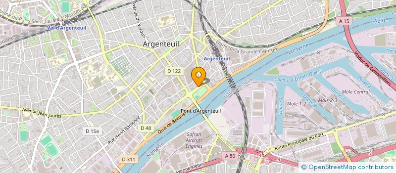 localisation de l'entreprise SOCIETE DE CONSTRUCTIONS TRADITIONNELLES à ARGENTEUIL