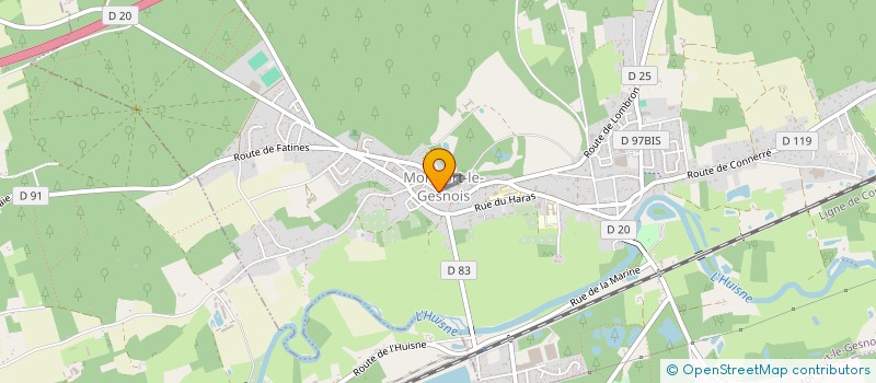 localisation de l'entreprise SOCIETE DE CONTROLE DE GESTION ET DE REVISION COMPTABLE à MONTFORT-LE-GESNOIS
