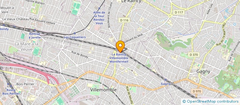 localisation de l'entreprise SOCIETE DE COORDINATION DE LA SECURITE ET LA PREVENTION POUR LA SANTE à VILLEMOMBLE
