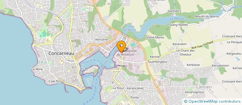 localisation de l'entreprise SOCIETE DE COPROPRIETE FREEDOM à CONCARNEAU