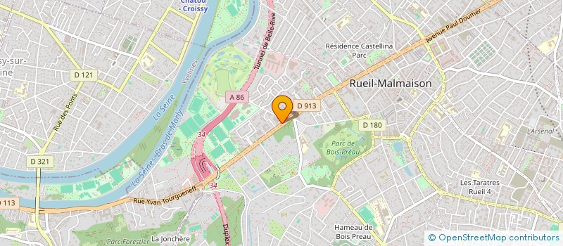 localisation de l'entreprise SOCIETE DE COURTAGES D'ASSURANCES GROUPE à NANTERRE