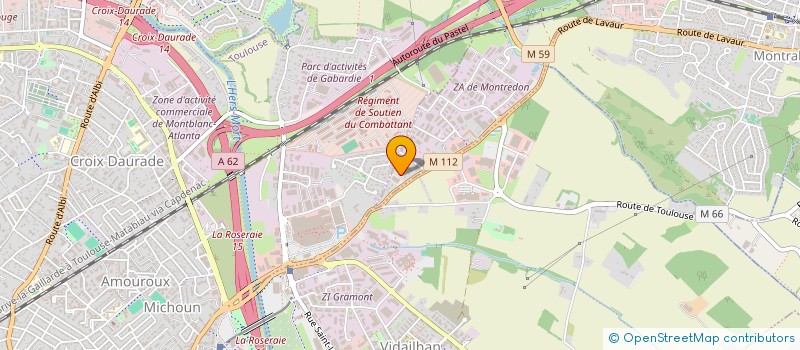 localisation de l'entreprise SOCIETE DE COUVERTURE ET D'ETANCHEITE TOULOUSAINE à L'UNION