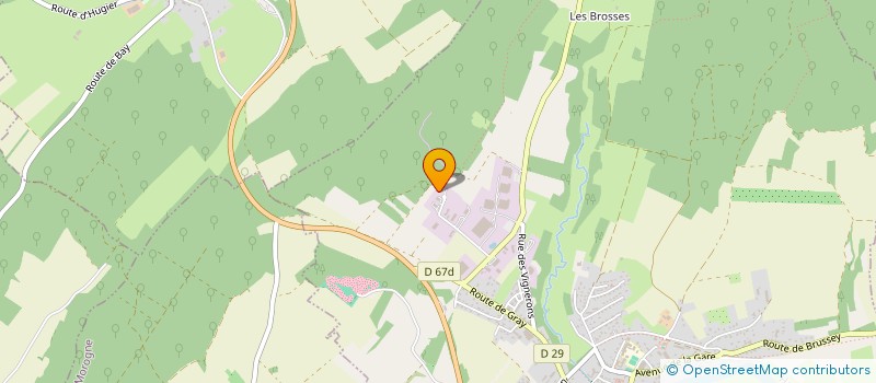 localisation de l'entreprise SOCIETE DE COUVERTURE ET ENERGIES DURABLES à MARNAY