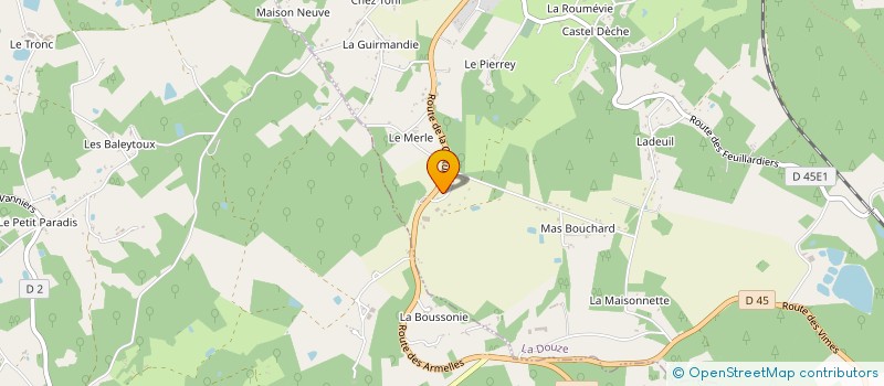 localisation de l'entreprise SOCIETE DE COUVERTURE ETANCHEITE PERIGOURDINE  BOULAZAC ISLE MANOIRE