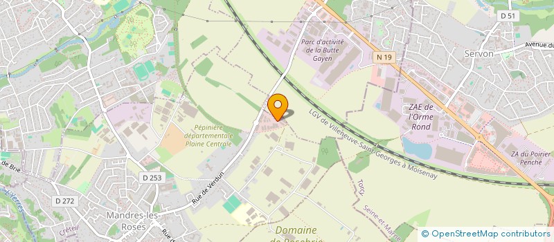 localisation de l'entreprise SOCIETE DE COUVERTURE FRANCILIENNE DITE SCF à MANDRES-LES-ROSES