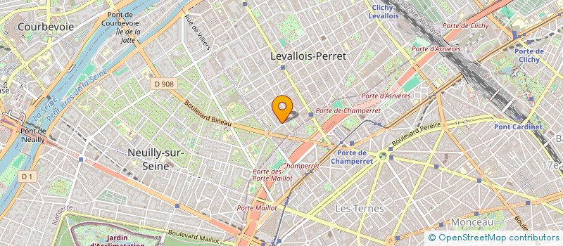 localisation de l'entreprise SOCIETE DE CREATIONS GRAPHIQUES à LEVALLOIS-PERRET