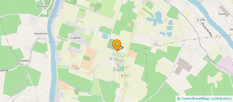 localisation de l'entreprise SOCIETE DE DANIPAUL à SAINTE-LIVRADE-SUR-LOT