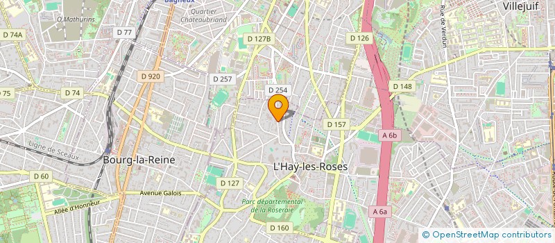 localisation de l'entreprise SOCIETE DE DECORATION  L'HAY-LES-ROSES