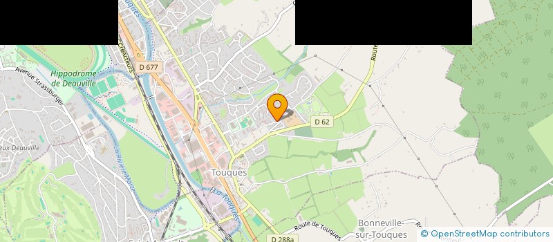 localisation de l'entreprise SOCIETE DE DEFENSE DES ANIMAUX DE LA COTE FLEURIE  TOUQUES