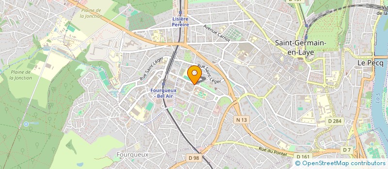 localisation de l'entreprise SOCIETE DE DEGRAISSAGE ET DE NETTOYAGE AERAULIQUE à POISSY