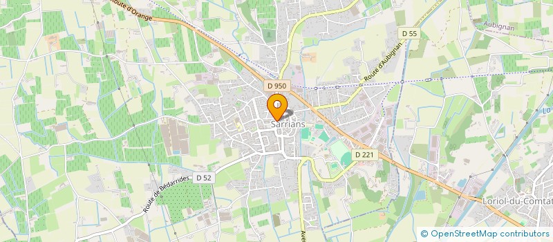 localisation de l'entreprise SOCIETE DE DEPANNAGE ELECTRICITE ET PLOMBERIE  SARRIANS