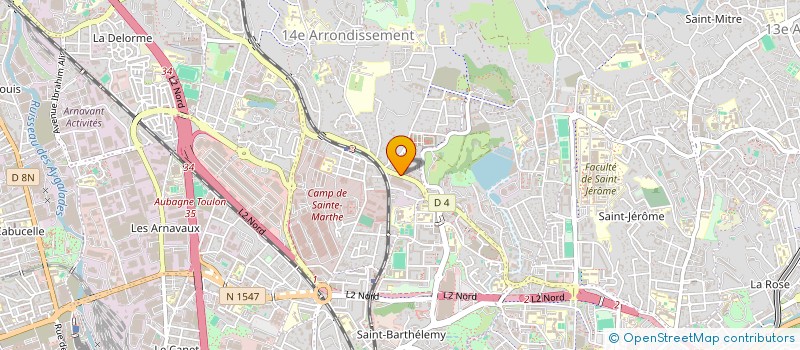 localisation de l'entreprise SOCIETE DE DEPANNAGE ELECTRONIQUE à MARSEILLE