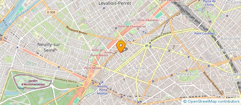 localisation de l'entreprise SOCIETE DE DESIGN ET COMMUNICATION à PARIS