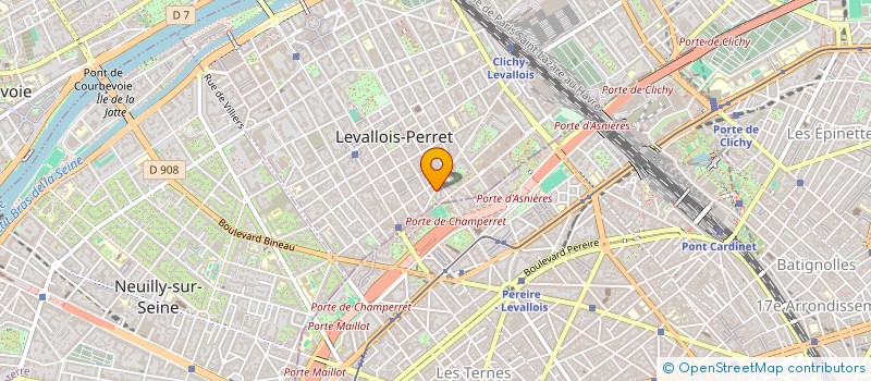 localisation de l'entreprise SOCIETE DE DESSIN TECHNIQUE à LEVALLOIS-PERRET