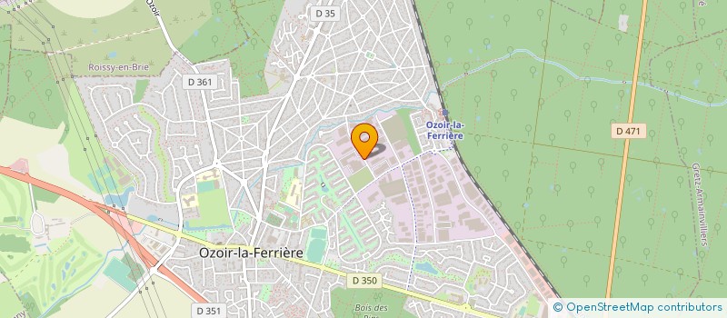 localisation de l'entreprise SOCIETE DE DESTOCKAGE ET DE DISTRIBUTION  OZOIR-LA-FERRIERE