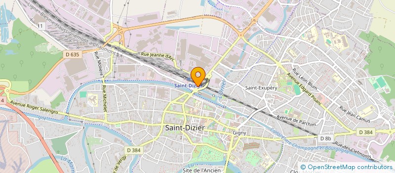 localisation de l'entreprise SOCIETE DE DETENTE ET LOISIRS BRAGARDE à SAINT-DIZIER
