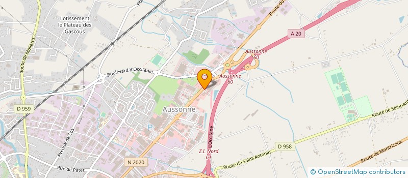 localisation de l'entreprise SOCIETE DE DEVELOPPEMENT CHIMIQUE ET D'OUTILLAGE  MONTAUBAN