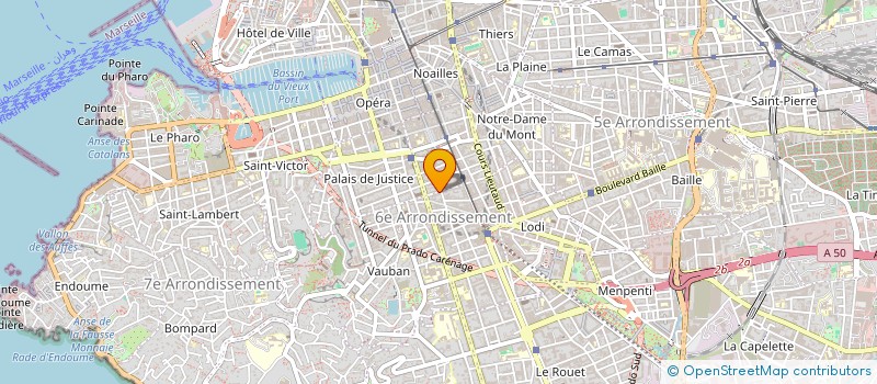 localisation de l'entreprise SOCIETE DE DEVELOPPEMENT DE L'ENSEIGNE SPOK à MARSEILLE