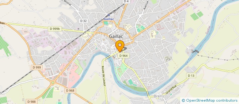 localisation de l'entreprise SOCIETE DE DEVELOPPEMENT DES INDUSTRIES SOLAIRES à GAILLAC