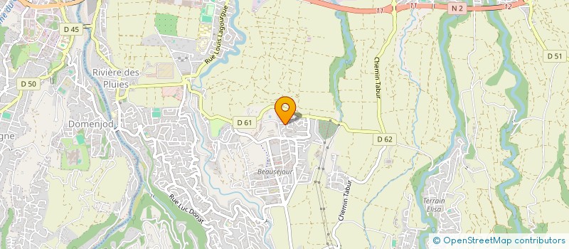 localisation de l'entreprise SOCIETE DE DEVELOPPEMENT ET D'ASSISTANCE A L'AUTOMATISATION DU BATIMENT INTELLIGENT -DOMOTIQUE à SAINTE-MARIE
