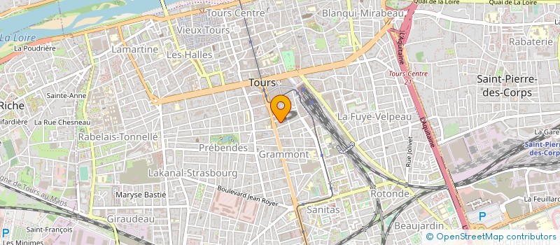 localisation de l'entreprise SOCIETE DE DEVELOPPEMENT ET DE COORDINATION DE SERVICES POUR LE NAUTISME à TOURS