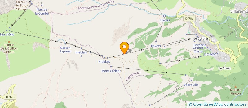 localisation de l'entreprise SOCIETE DE DEVELOPPEMENT ET DE MODERNISATION ARVES CORBIER S.D.M.A.C à VILLAREMBERT