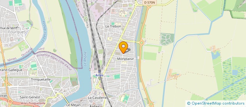localisation de l'entreprise SOCIETE DE DEVELOPPEMENT HOTELIER ET TOURISTIQUE à ARLES