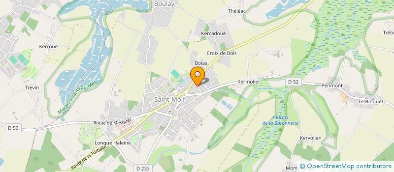 localisation de l'entreprise SOCIETE DE DEVELOPPEMENT IMMOBILIER DES MOUSQUETAIRES N10 - SDIM N10  SAINT-MOLF