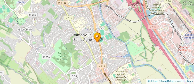 localisation de l'entreprise SOCIETE DE DEVELOPPEMENT TRAVAUX REGIONAUX à RAMONVILLE-SAINT-AGNE
