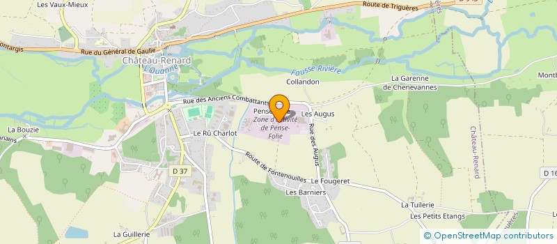 localisation de l'entreprise SOCIETE DE DIAGRAPHIES ET DE PERFORATION à CHATEAU-RENARD