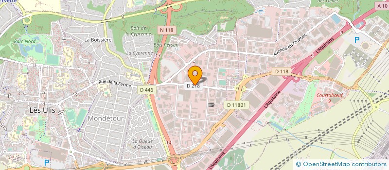 localisation de l'entreprise SOCIETE DE DIFFUSION AUTOMOBILE D'ORSAY à LES ULIS