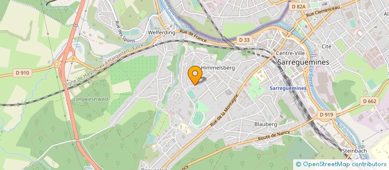 localisation de l'entreprise SOCIETE DE DIFFUSION D'ACCESSOIRES AUTOMOBILES à WOUSTVILLER