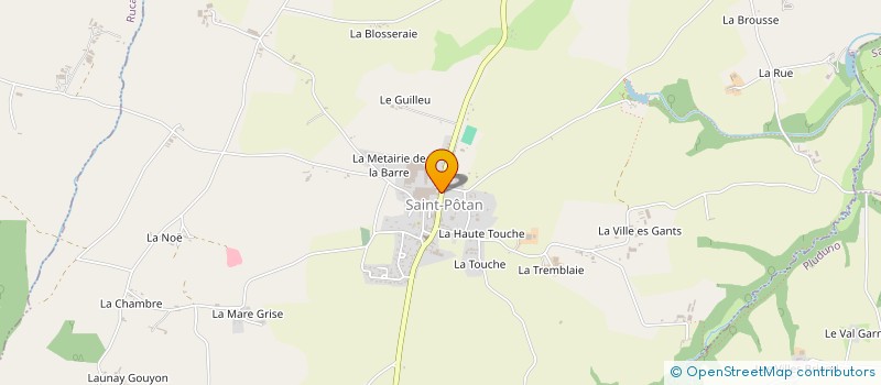 localisation de l'entreprise SOCIETE DE DIFFUSION DE MATERIEL AGRICOLE ET DE CONSTRUCTIONS METALLIQUES  SAINT-POTAN