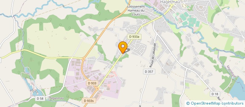 localisation de l'entreprise SOCIETE DE DIFFUSION DES MEUBLES BASTIAT à HAGETMAU