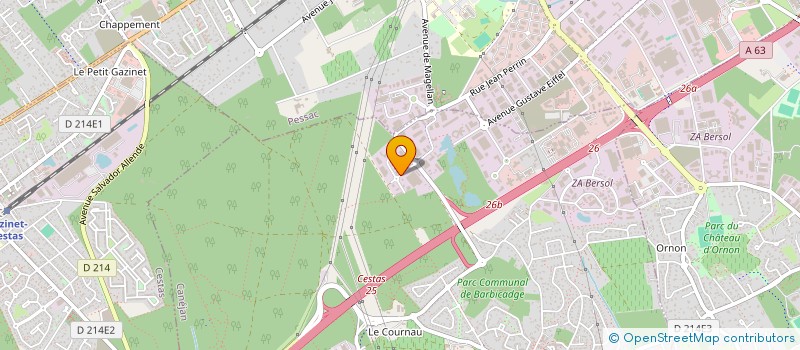 localisation de l'entreprise SOCIETE DE DIFFUSION DU CHAUFFAGE à CANEJAN