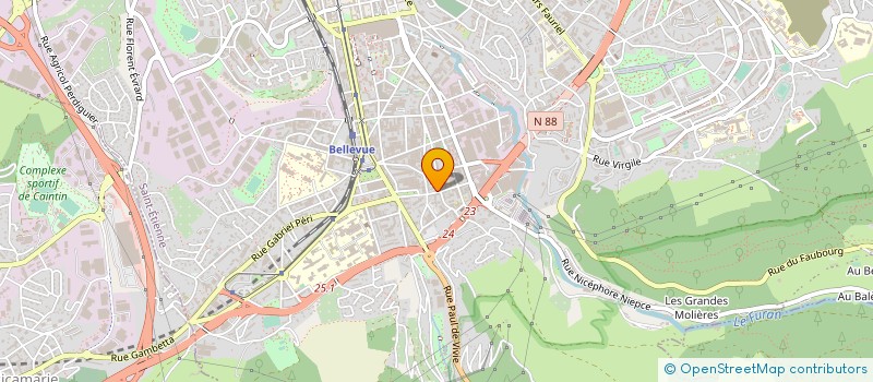 localisation de l'entreprise SOCIETE DE DIFFUSION DU FREIN  SAINT-ETIENNE