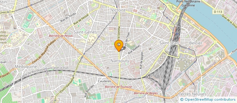 localisation de l'entreprise SOCIETE DE DIFFUSION ET D'EDITION à BORDEAUX