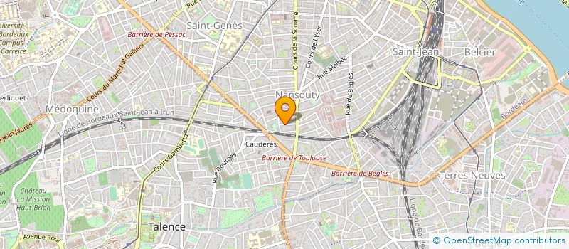 localisation de l'entreprise SOCIETE DE DIFFUSION ET DE MAINTENANCE ELECTRONIQUE à BORDEAUX