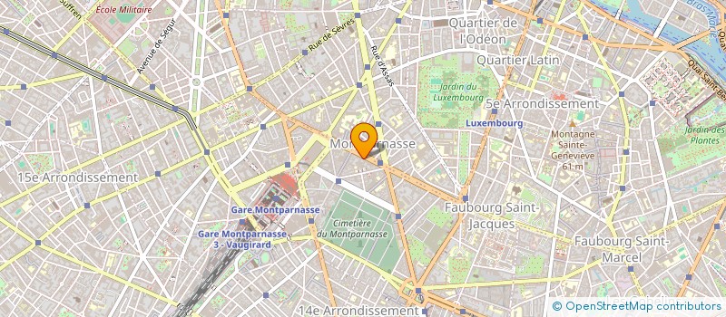 localisation de l'entreprise SOCIETE DE DIFFUSION INTERNATIONAL à PARIS