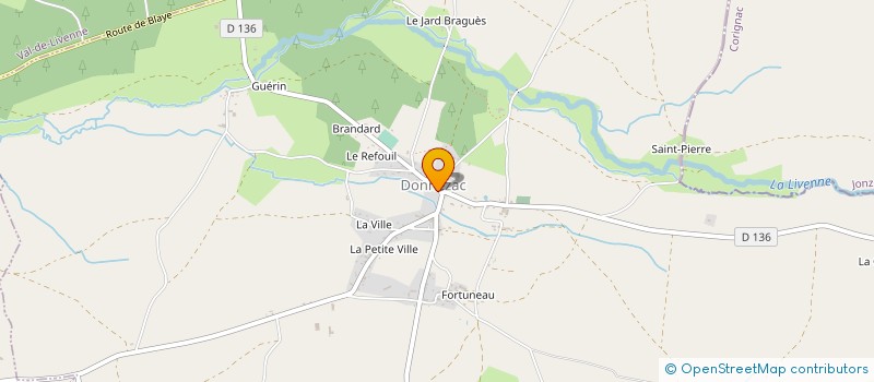 localisation de l'entreprise SOCIETE DE DISTILLERIES VINICOLES DU BLAYAIS à VAL-DE-LIVENNE