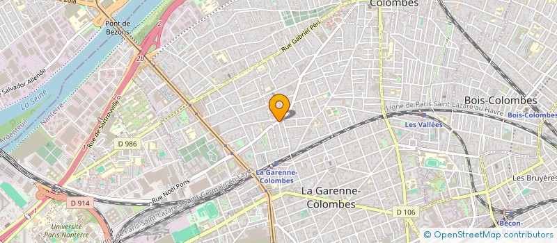localisation de l'entreprise SOCIETE DE DISTRIBUTION ALIMENTAIRE à COLOMBES